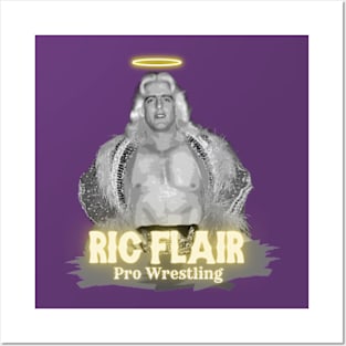 ric flair pro wrestling Posters and Art